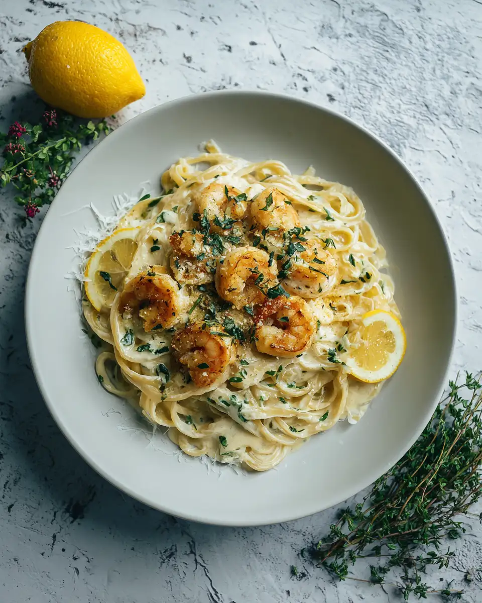 Zesty and Creamy Lemon Garlic Cream Sauce Recipe You’ll Love - Featured Image