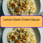 Zesty and Creamy Lemon Garlic Cream Sauce Recipe You’ll Love