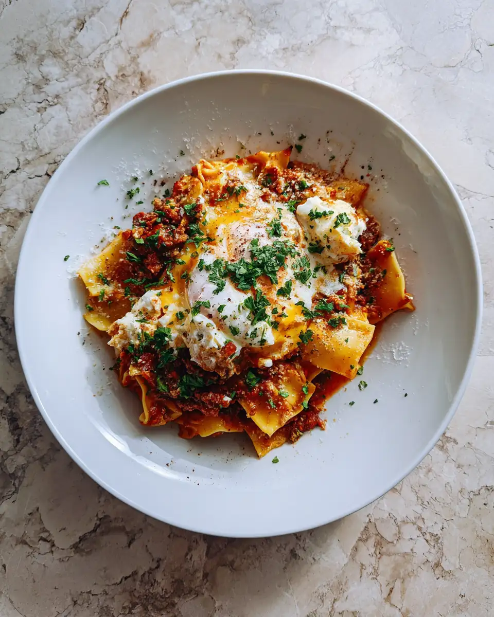 Final dish - Dive Into Deliciousness with Magical Lasagna Soup