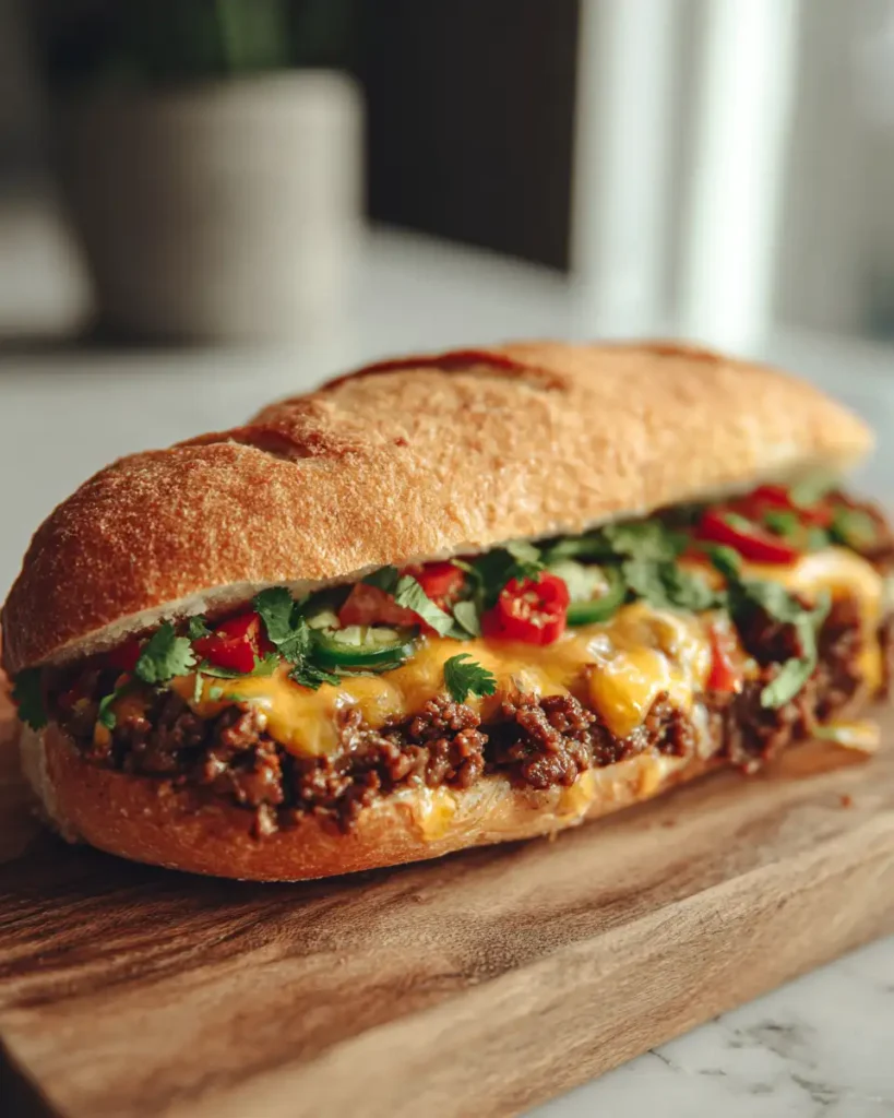 Discover the Irresistible Flavor of the Mexican Chopped Cheese Sandwich - Featured Image