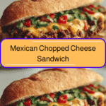 Discover the Irresistible Flavor of the Mexican Chopped Cheese Sandwich