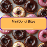Irresistible Mini Donut Bites That Will Sweeten Your Snack Time