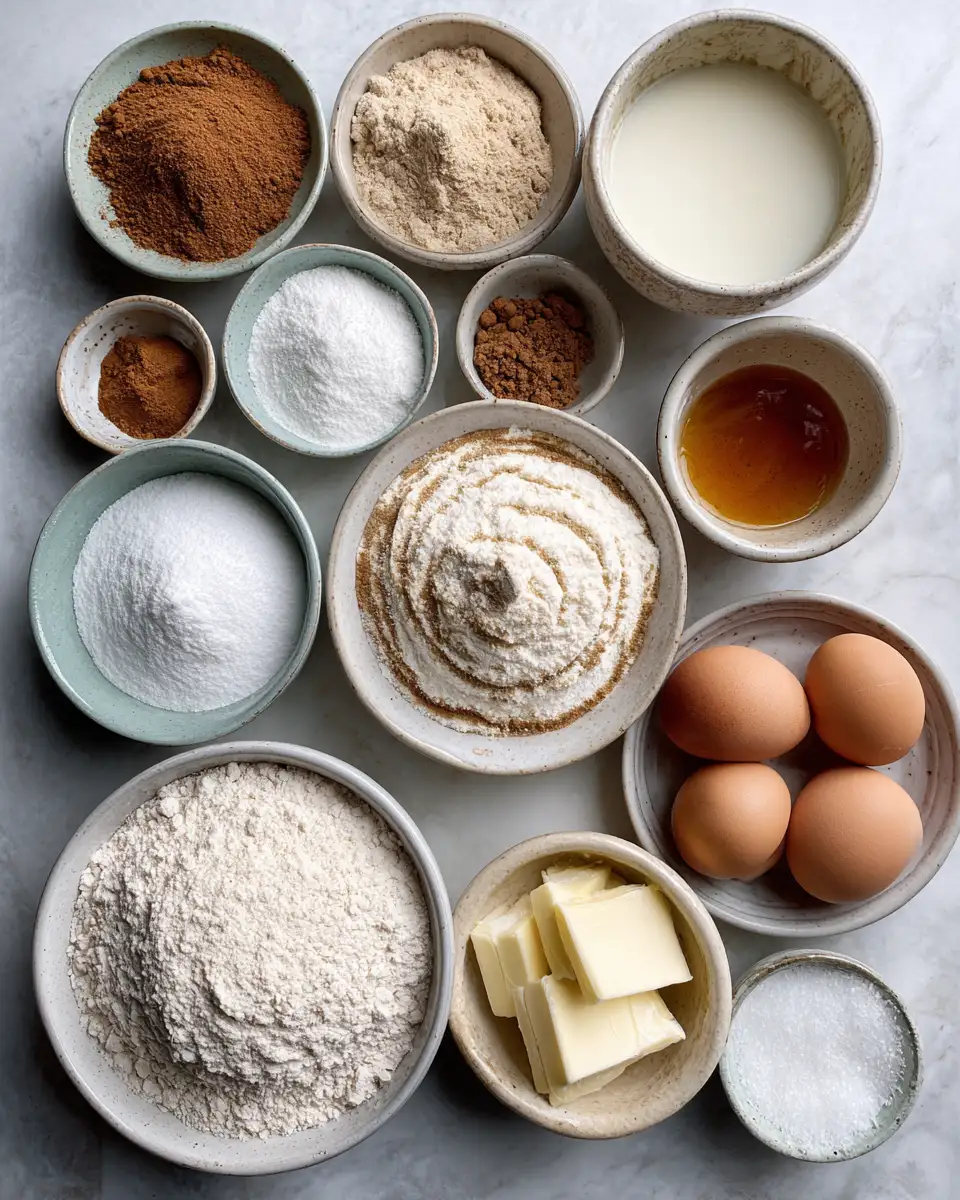 Ingredients for Nancy's Cinnamon Roll Pancakes Recipe That Will Sweeten Your Morning