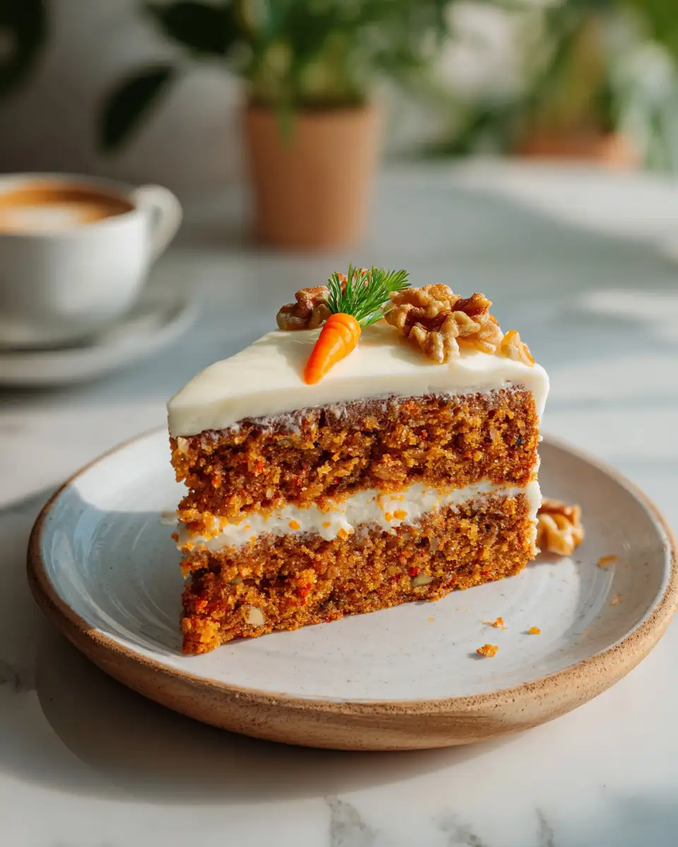 Final dish - Irresistible No Sugar No Flour Carrot Cake Recipe You Have to Try