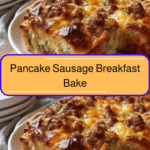 Fluffy Pancake Sausage Breakfast Bake That Will Start Your Morning Right
