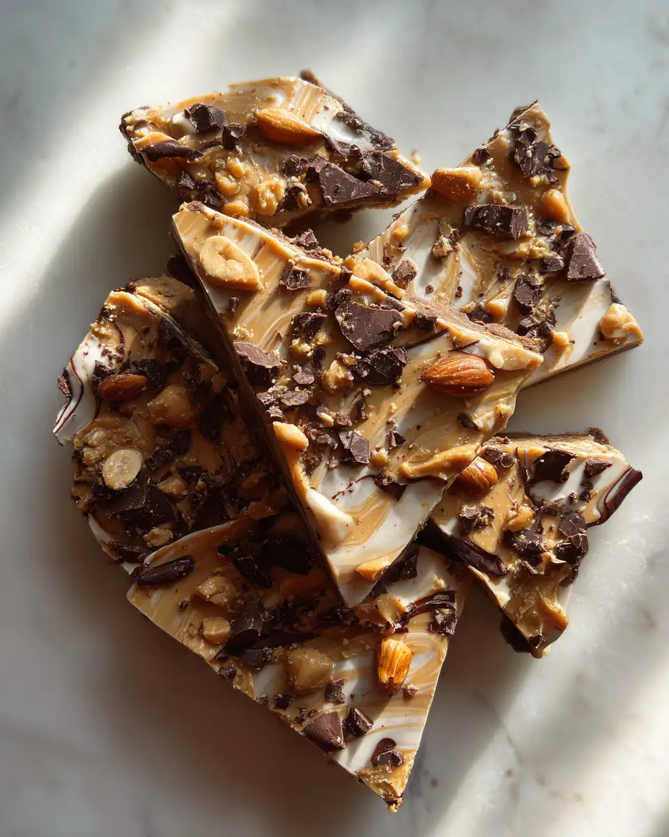 Final dish - Irresistible Peanut Butter Yogurt Bark Recipe You Have to Try