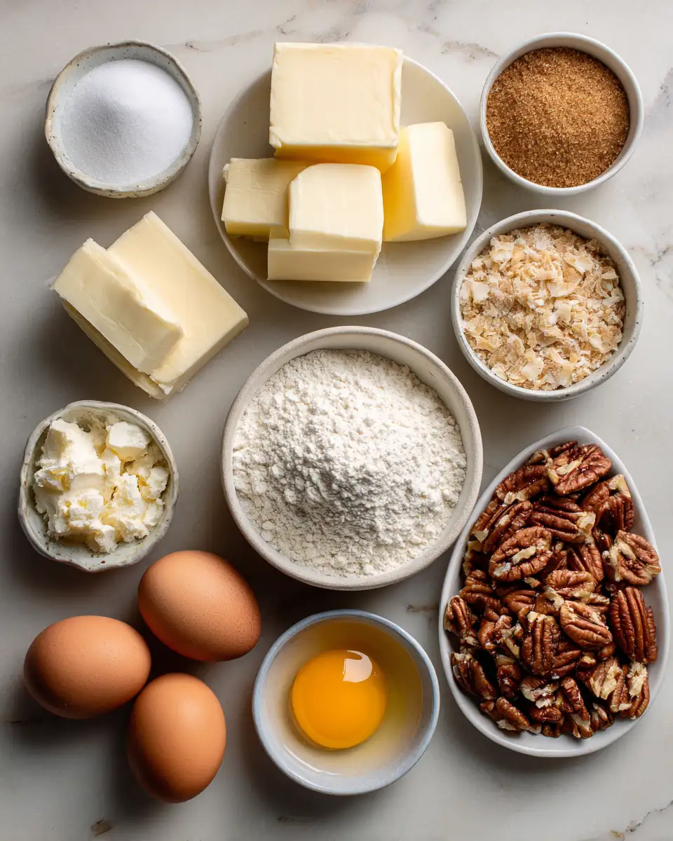 Ingredients for Perfect Butter Crunch Cookies Recipe That Will Melt in Your Mouth