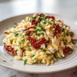 Perfect Orzo Pasta Salad With Feta And Sun Dried Tomatoes That Will Wow Your Taste Buds - Featured Image