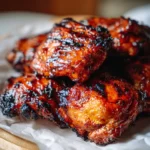 Sweet and Smoky Pineapple Barbecue Chicken Thighs Recipe - Featured Image