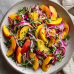 Brighten Your Day with This Refreshing Summer Peach Salad Recipe - Featured Image