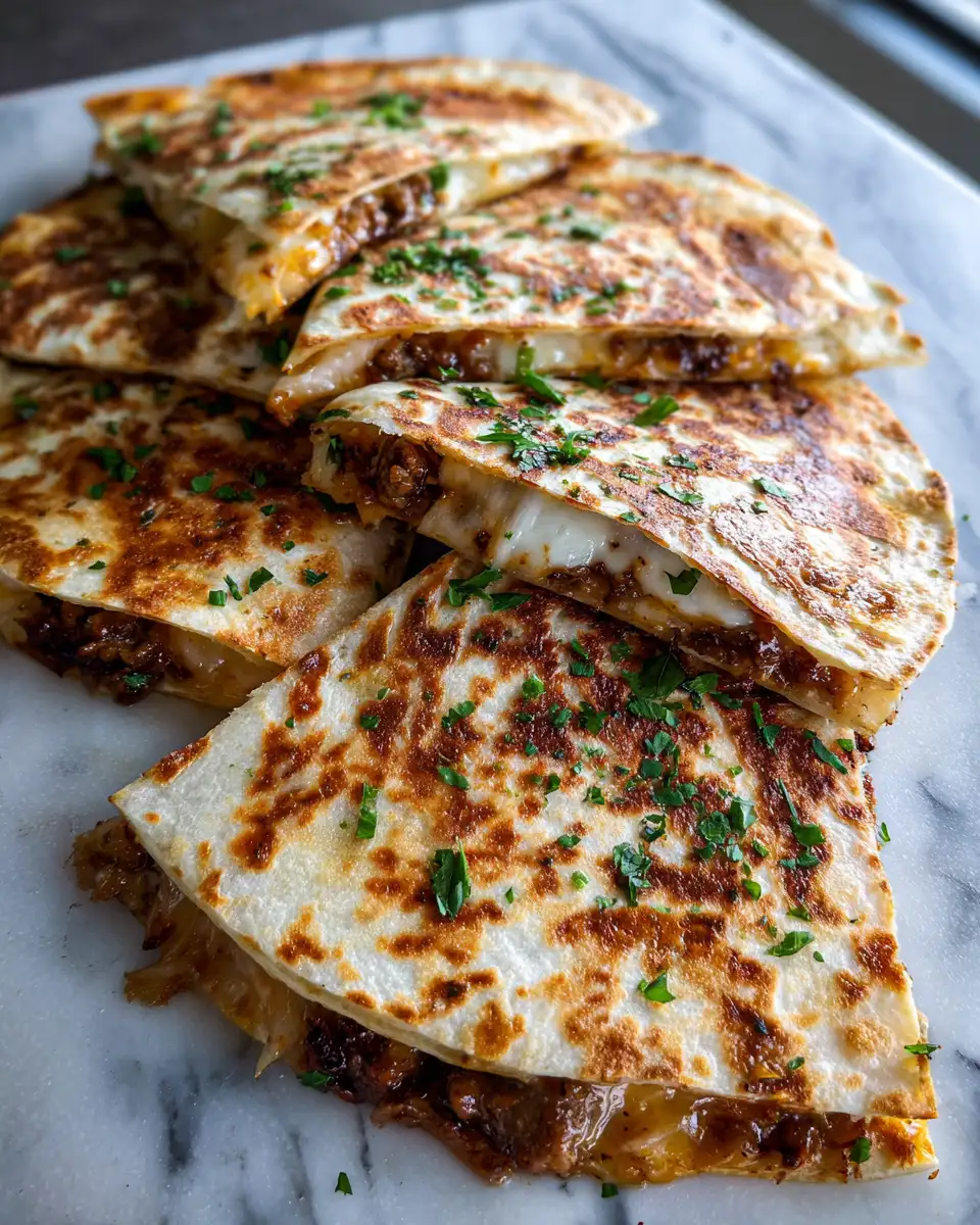 Final dish - Satisfy Your Cravings with Smashburger Quesadillas Made to Perfection