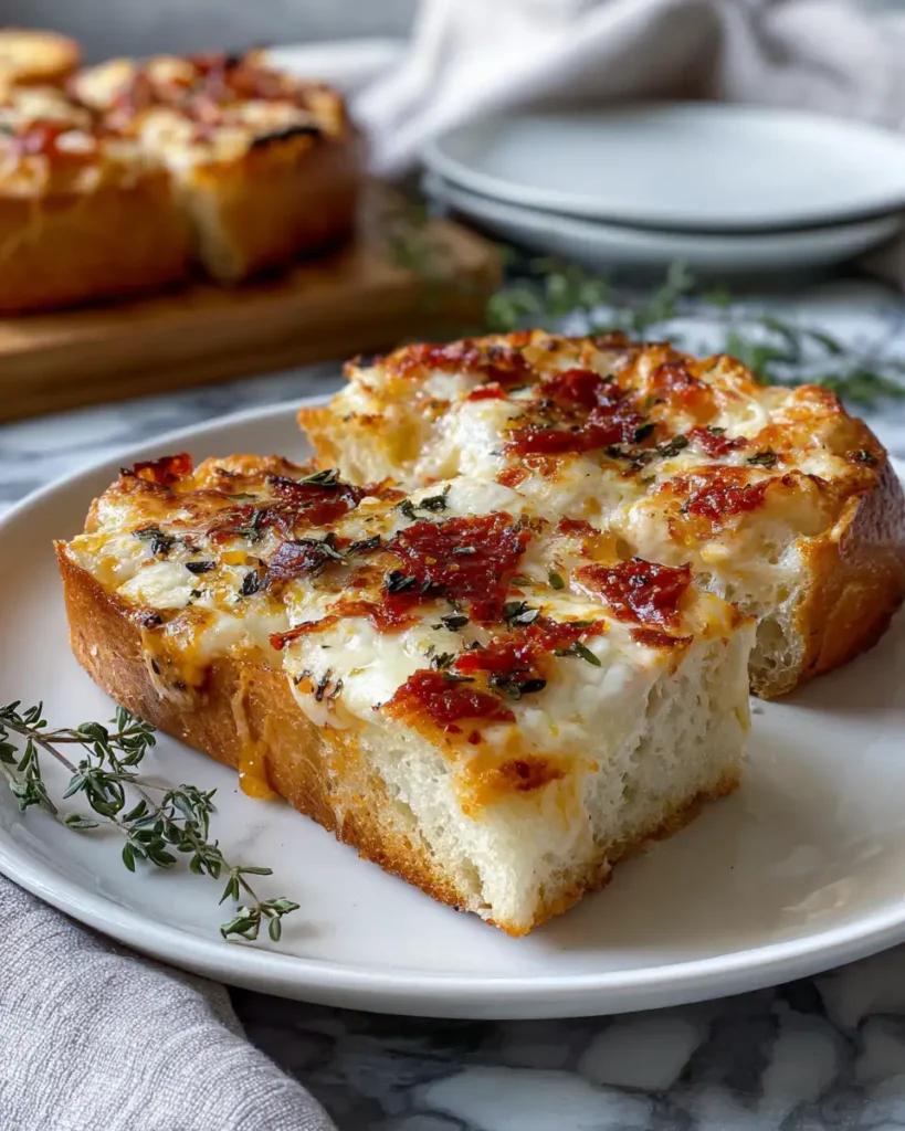 Savor the Sweet and Spicy Hot Honey Garlic Bread Pizza Delight - Featured Image
