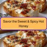 Savor the Sweet and Spicy Hot Honey Garlic Bread Pizza Delight