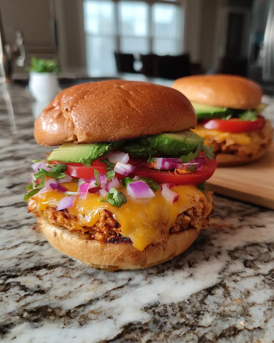 Ingredients for Smoky Chipotle Chicken Burgers with Pepper Jack That Spice Up Your Grill Night