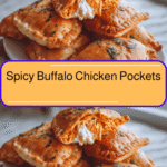 Irresistible Spicy Buffalo Chicken Pockets That Pack a Flavor Punch