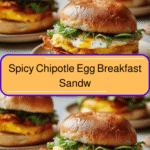 Wake Up to Flavor with Spicy Chipotle Egg Breakfast Sandwiches