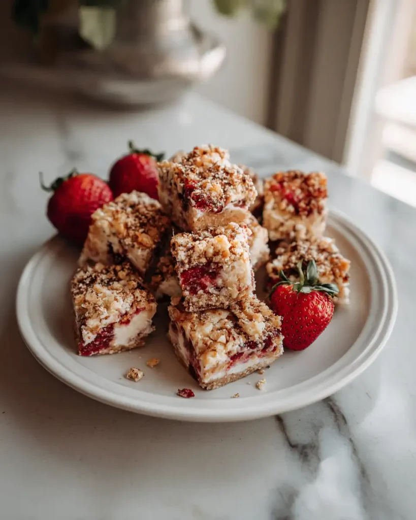 Irresistible Strawberry Cheesecake Crunch Bites You Have to Try - Featured Image