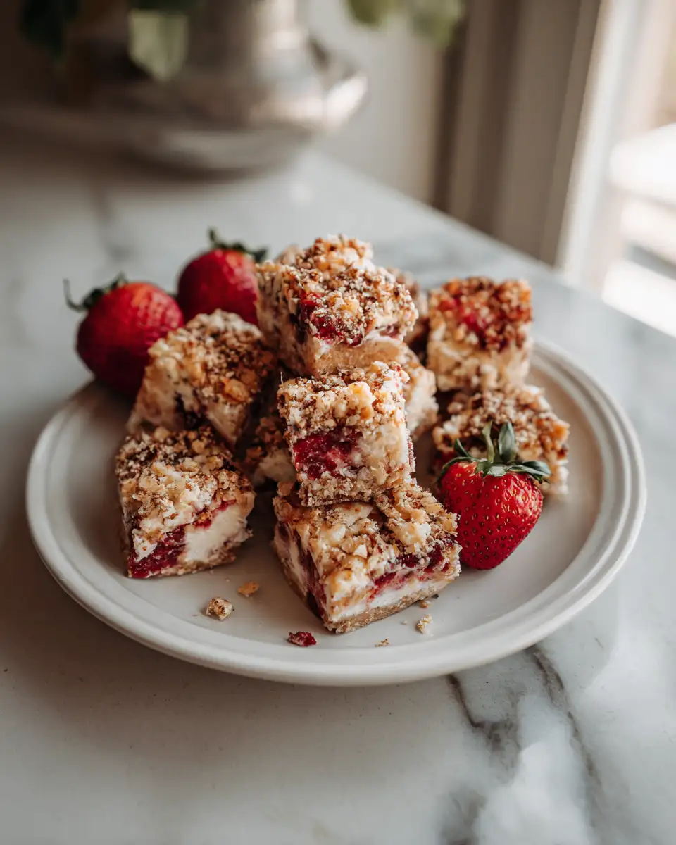 Irresistible Strawberry Cheesecake Crunch Bites You Have to Try - Featured Image