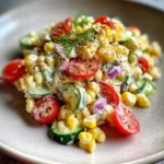 Street Corn Creamy Cucumber Salad Fresh Christmas Salad Twist - Featured Image