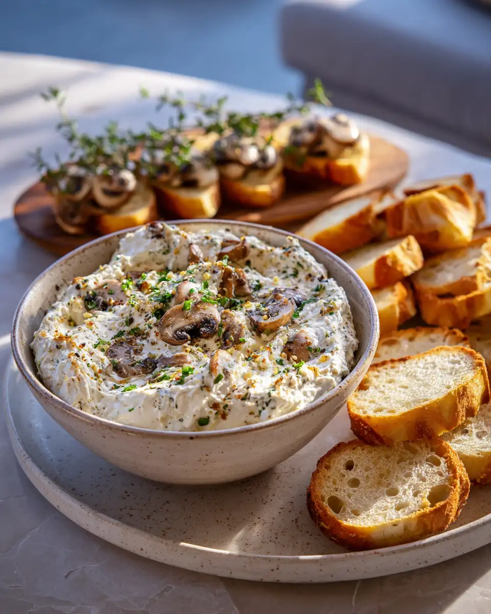 Irresistible Stuffed Mushroom Dip Recipe Everyone Will Love - Featured Image